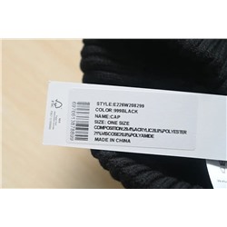 Осенне-зимняя шапка унисекс из контрастной пряжи  Kar*l Lagerfel*d 😎