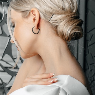 Серьги серебро 52929SB