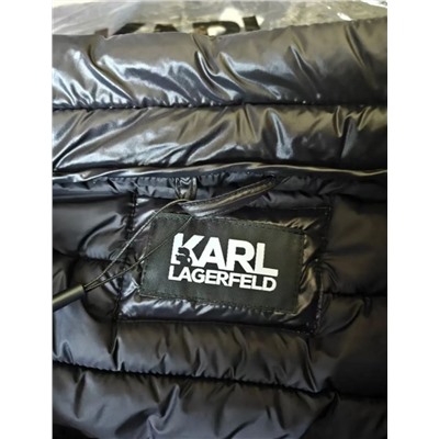 Мужской легкий стеганый жилет из мягкой эмульсионной ткани KARL LAGERFEL*D