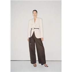 Jeans balloon tiro alto