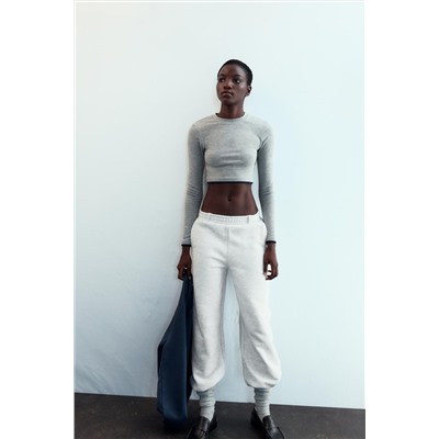 MOCK LAYER CROP T-SHIRT