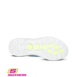 Skechers GO Step Watermark Gray/Blue Athletic Shoe