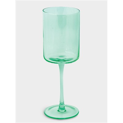 Набор бокалов для вина, 2 пр, 380 мл, стекло, зелёные, Rainbow