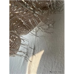 Платье с блестками на тонких бретелях H&*M