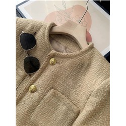Стильный короткий кардиган в стиле CELIN*E
