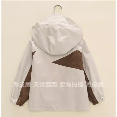 Ветронепроницаемая и водоотталкивающая тонкая куртка (110-170)