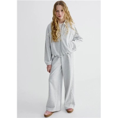 Детская свободная толстовка с кружевной отделкой, экспорт в Россию  СЕЛ*А  Цена на Lamoda со скидкой 2400₽