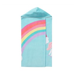 Unicorn Rainbow Beach Wrap