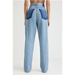 Vaquero loose pinzas upcycling