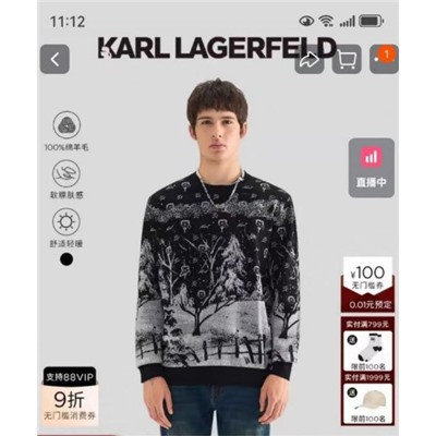 Мужской свитер КАР*Л 😎