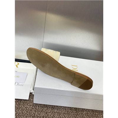 Женские шлепки на плоской подошве 4 цвета ДИО*Р