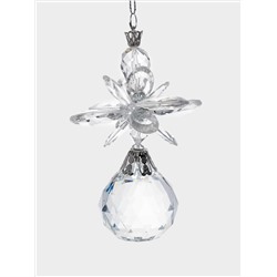Игрушка елочная, 6x11 см, акрил, Хрустальный шар, Event