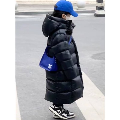 Зимний пуховик теплый