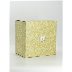 Кастрюля, 24 см, 6.5 л, со вставкой-пароваркой, эмалированная, с крышкой стеклянной, Прованс