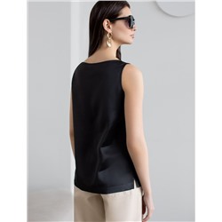 Элегантный топ из струящегося сатина