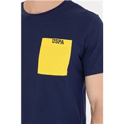 Erkek Lacivert Bisiklet Yaka Tişört