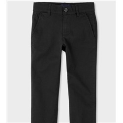 Boys Uniform Stretch Skinny Chino Pants - blue