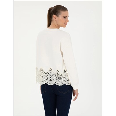 Ekru Comfort Fit Sweatshirt