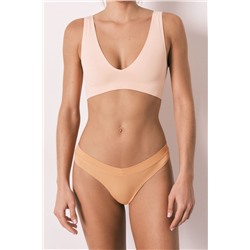 Tanga frunce naranja