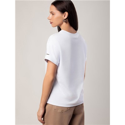 Футболка из премиального хлопка с авторским принтом