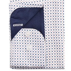 Nine West Men's Slim-Fit Performance Stretch Diamond Dot-Print Dress Shirt