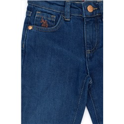 Kız Çocuk Mavi Jean Pantolon