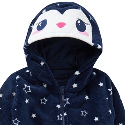 Mädchen Onesie im Pinguin-Look