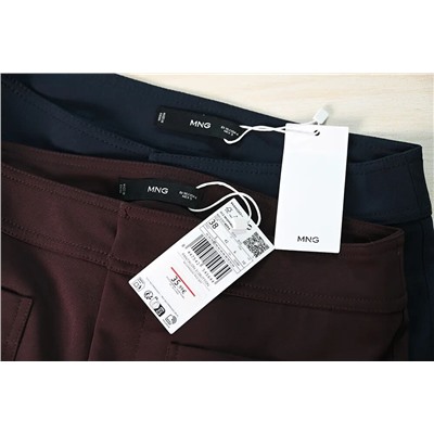 Женские брюки прямого покроя МАНГ*О