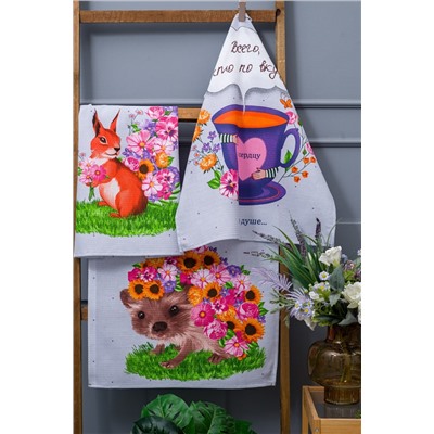 Набор полотенец Цветочное настроение