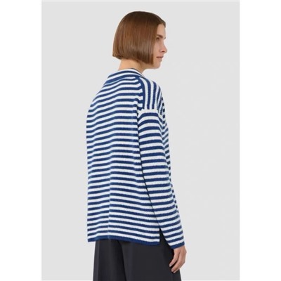 Полосатый повседневный свитер Макс Мар*а