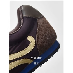 Спортивные повседневные ретро-кроссовки из матовой кожи со шнуровкой немецкие кроссовки ЛОЕВ*Е