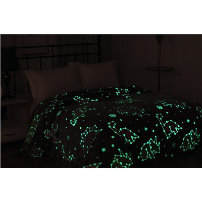 Плед Аэро Софт PAVLine FREEDom Динозавры цветные (светонакопитель)