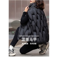 Тренд 2025 года  Женская утеплённая безрукавка