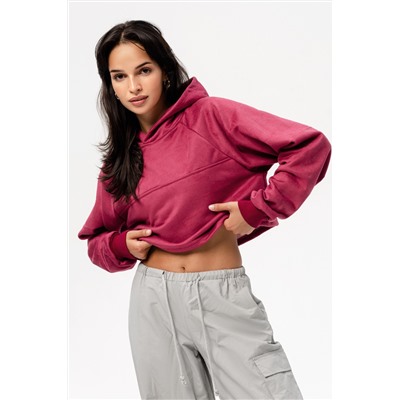 Свитшот 2 оверсайз короткий