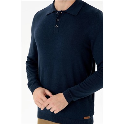 Erkek Lacivert Kazak