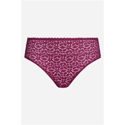 Braga invisible de encaje floral