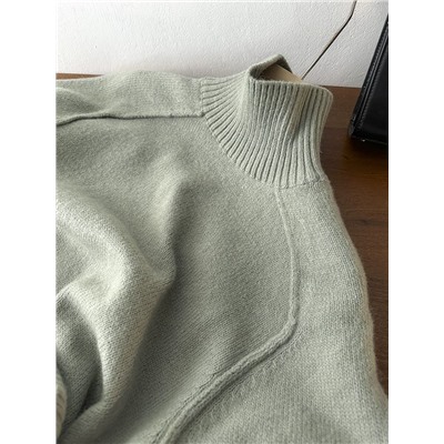 Женский свитер приятного мятного цвета Н*М