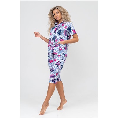 Пижама с бриджами 36672 НАТАЛИ #956768