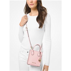 MICHAEL MICHAEL KORS Mercer Extra-Small Pebbled Leather Crossbody Bag