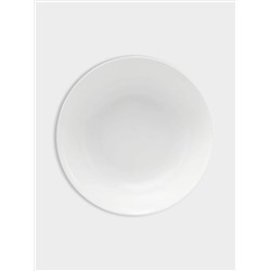Тарелка суповая, 20х6 см, фарфор P, белая, White Basics