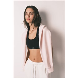 Sujetador deportivo Seamless negro