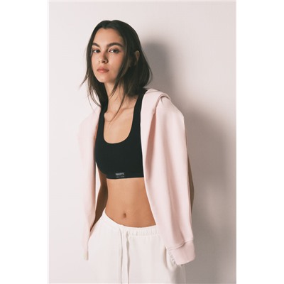 Sujetador deportivo Seamless negro