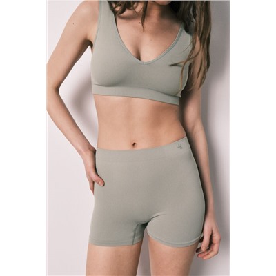 Boxer sin costuras kaki