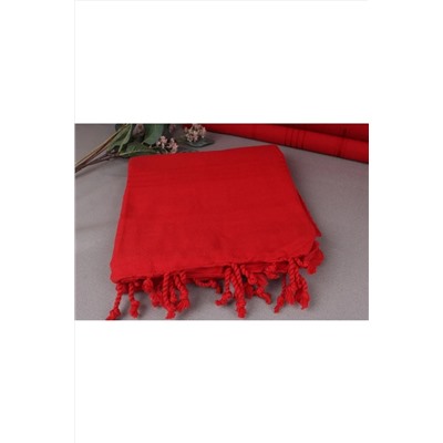 Kayra Export Peştemal Kırmızı 100x180 Cm Pamuk Peştemal