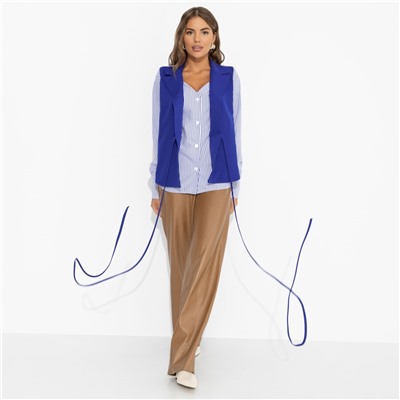 Рубашка с подплечниками, Собрание идей (blue)