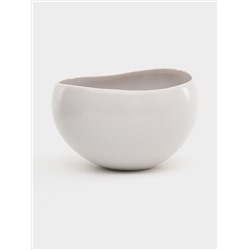 Салатник, 12 см, 0.4 л, серый, Organica