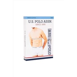 U.S. Polo Assn. Erkek, Lisanslı, Uspa, Lacivert Tekli Boxer