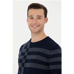 Erkek Lacivert Kazak