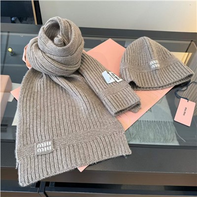 Теплый кашемировый набор унисекс МИУ МИ*У