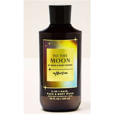 Men's  To the Moon 3-in-1 Hair, Face & Body Wash